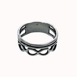 Anillo acero quirúrgico mujer 30