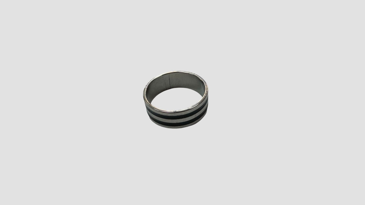 Anillo acero quirúrgico mujer 43