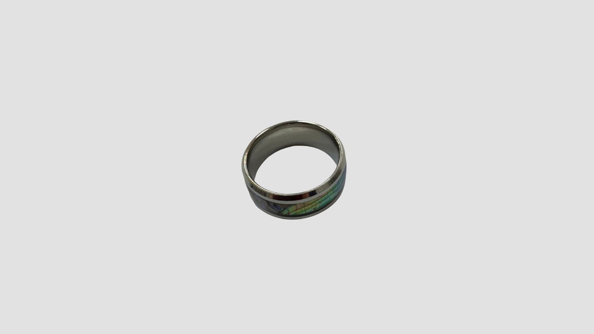 Anillo acero quirúrgico mujer 46