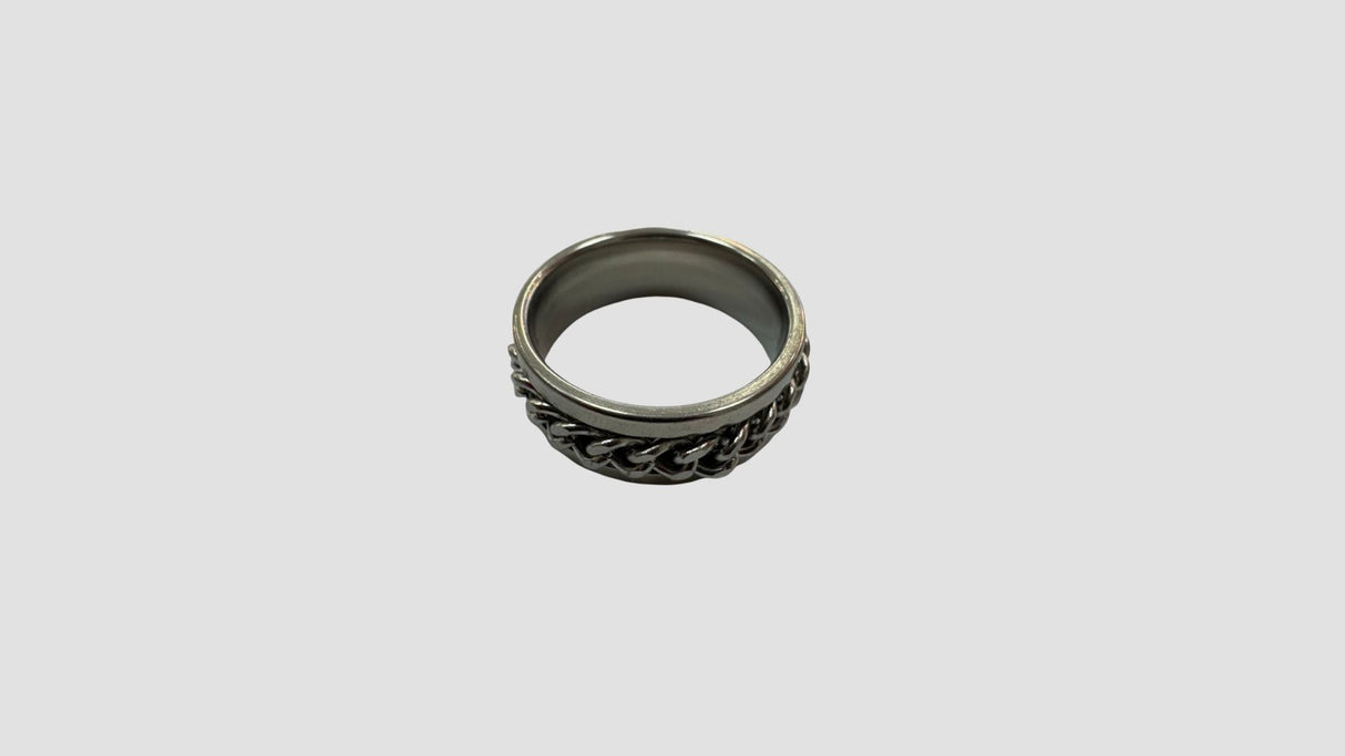 Anillo acero quirúrgico mujer 53