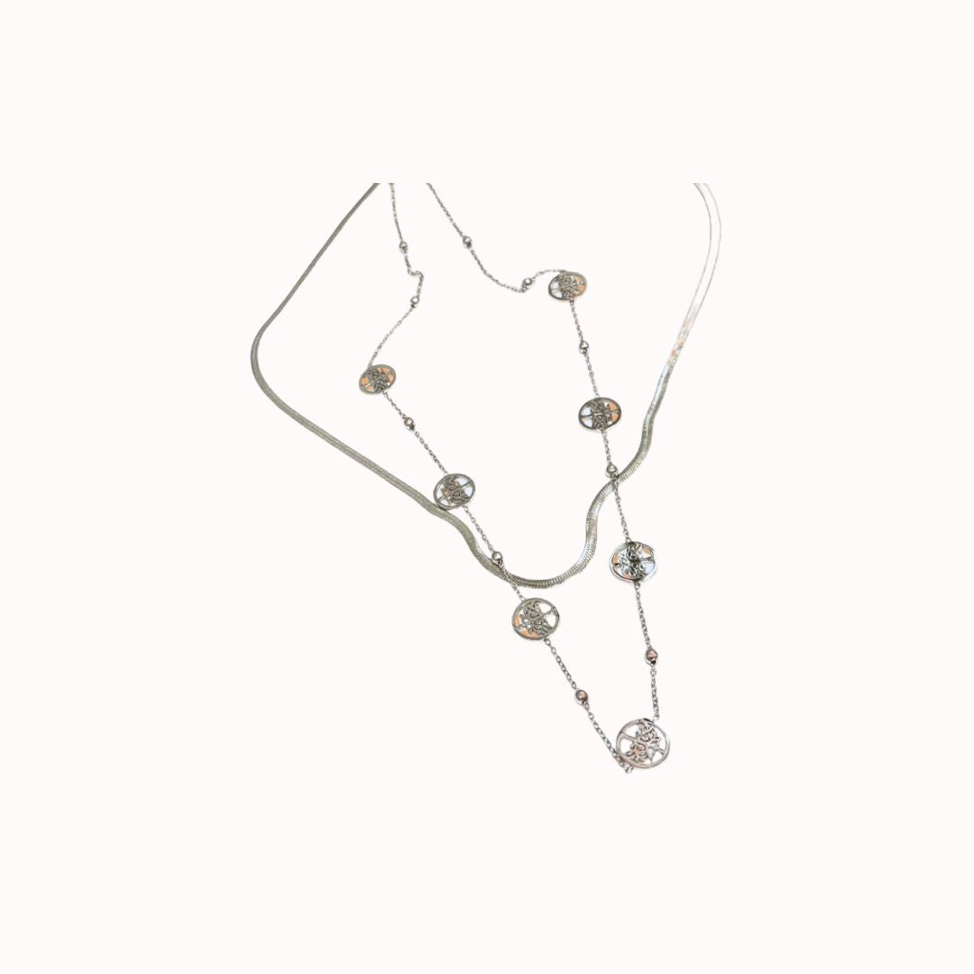 Collar acero quirúrgico mujer 67