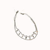 Collar acero quirúrgico mujer 78