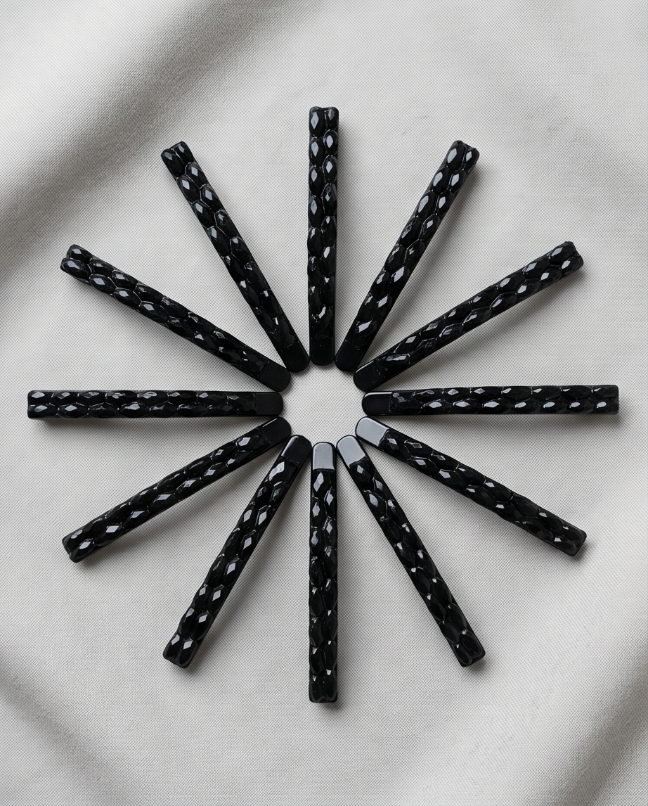 SET DE 12 BROCHES PARA PELO