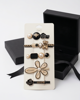SET DE 5 BROCHES PARA PELO