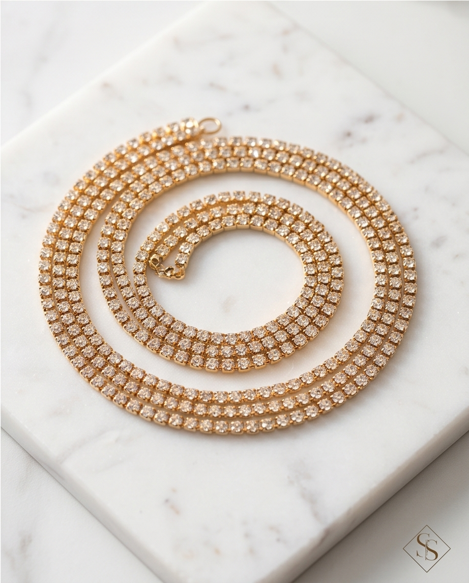 COLLAR DE FANTASIA DE STRASS