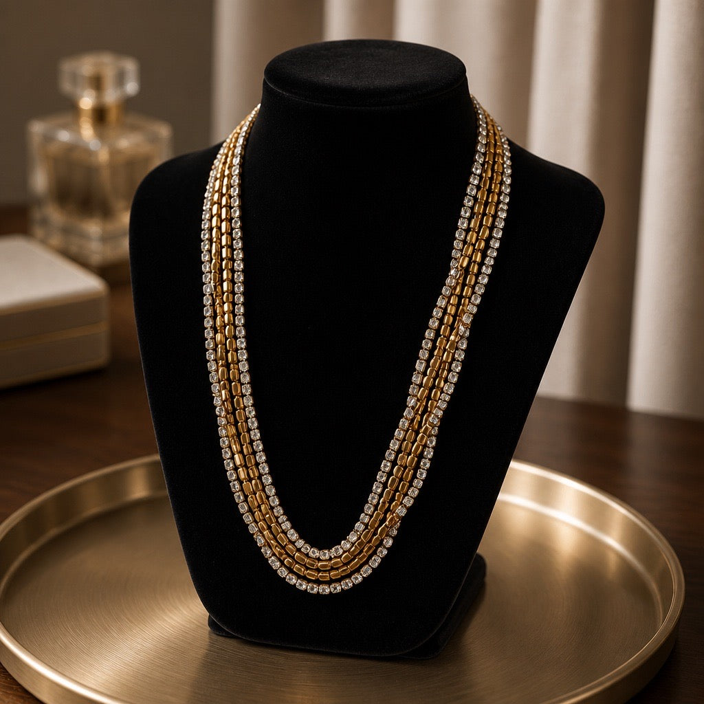 COLLAR DE STRASS