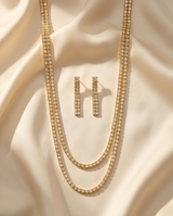 Conjunto de mujer collar y caravana