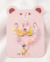 SET INFANTIL DE PULSERA Y ANILLOS 1