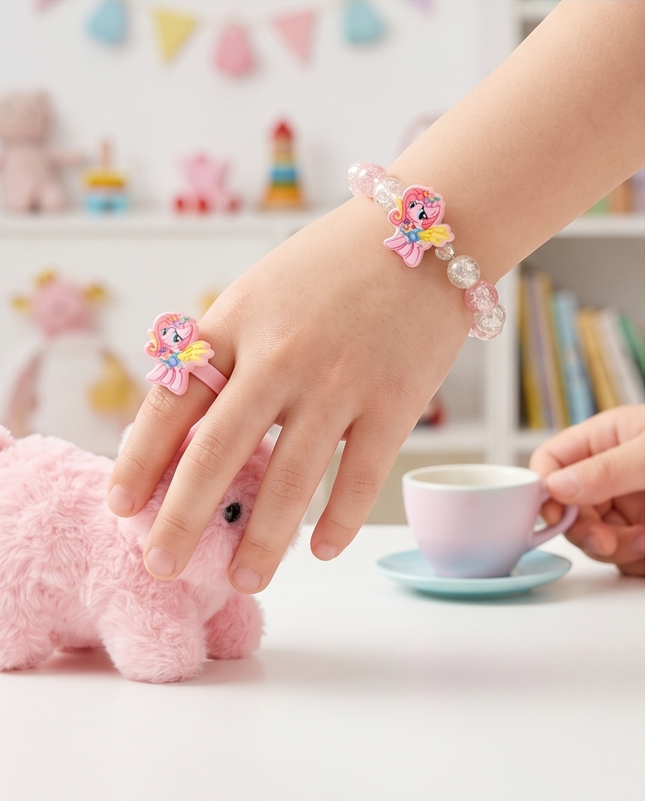 SET INFANTIL DE PULSERA Y ANILLO 20