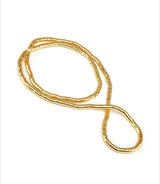 COLLAR EN FANTASIA PARA DAMA PLATEADO Y DORADO