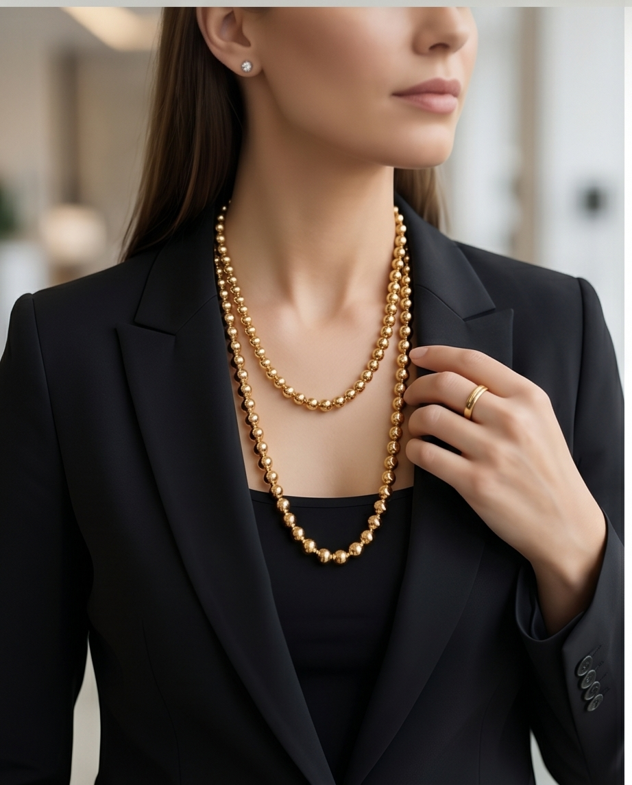 COLLARES DE FANTASIA CON PERLAS C05
