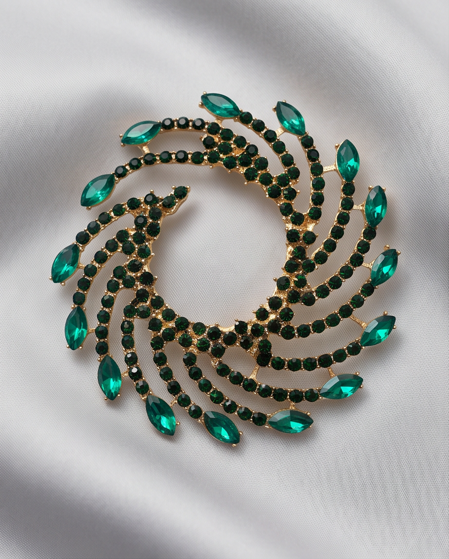 BROCHE O PIN DE DAMA PARA FIESTA
