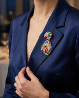 BROCHE O PIN DE DAMA PARA FIESTA