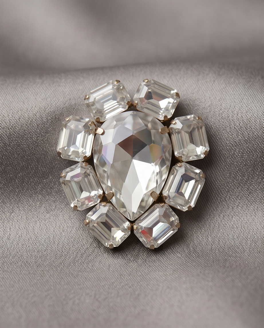 BROCHE O PIN DE DAMA PARA FIESTA