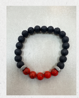 PULSERA UNISEX CON PIEDRA VOLCANICA 1