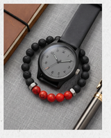 PULSERA UNISEX CON PIEDRA VOLCANICA 1