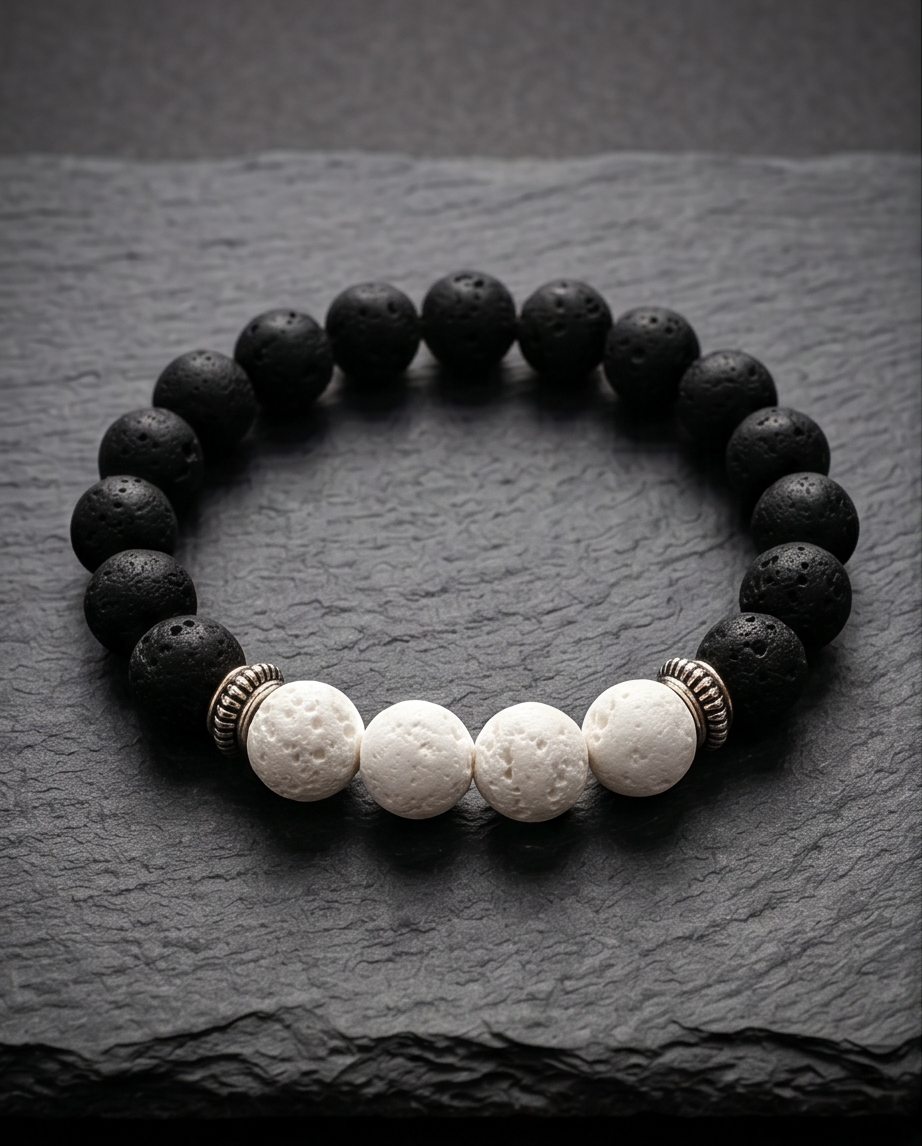 PULSERA UNISEX CON PIEDRA VOLCÁNICA 6