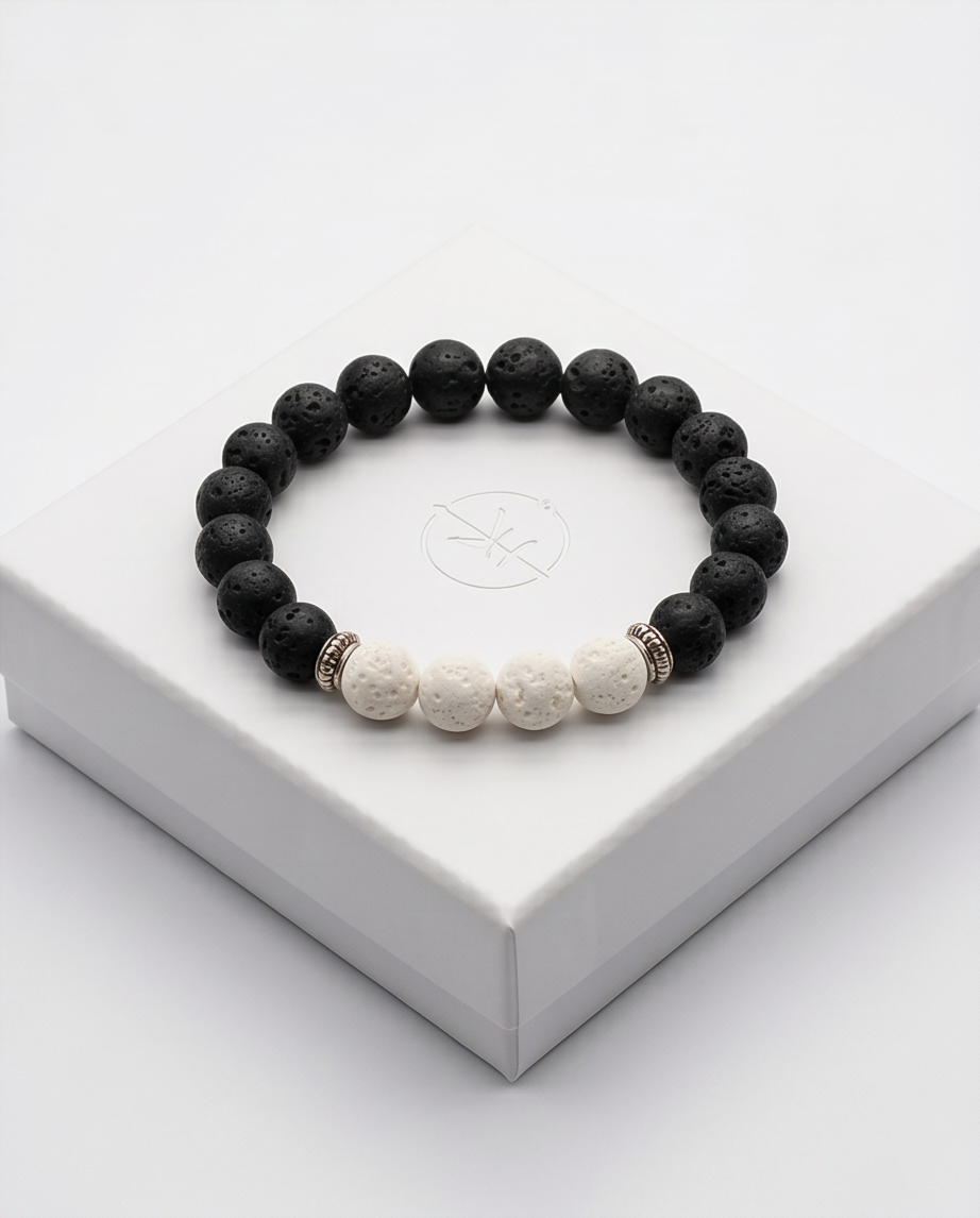 PULSERA UNISEX CON PIEDRA VOLCÁNICA 6