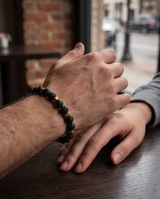 PULSERA UNISEX CON PIEDRA VOLCÁNICA 8