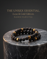 PULSERA UNISEX CON PIEDRA VOLCÁNICA 8