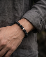PULSERA DE PIEDRA VOLCÁNICA