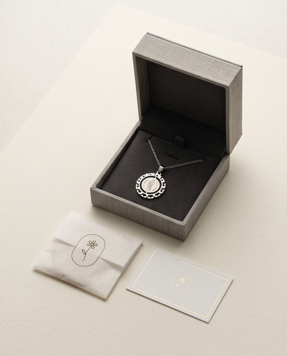 COLLAR DE ACERO QUIRURGICO UNISEX
