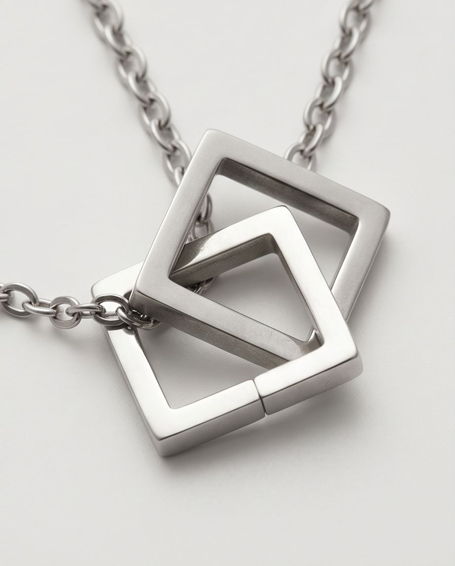COLLAR CON DIJE DE ACERO ,