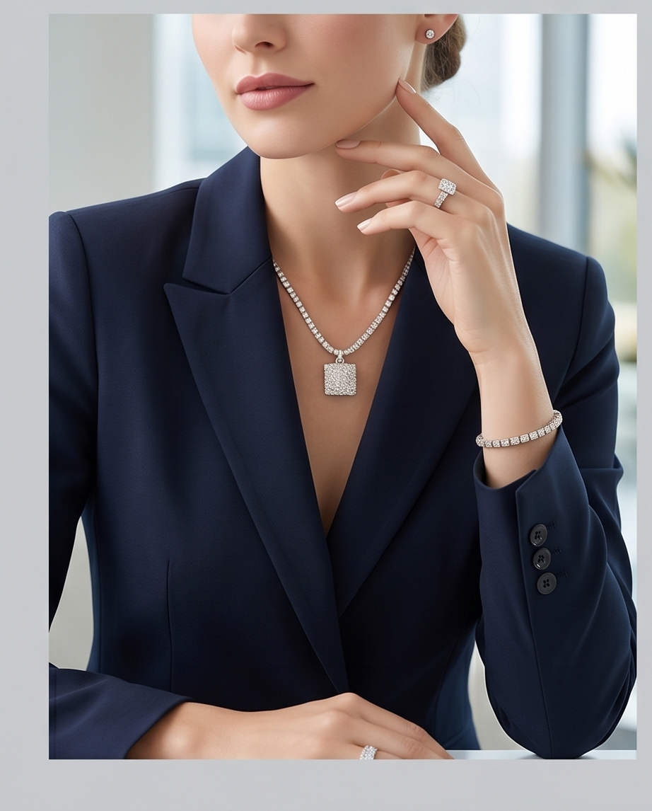 CONJUNTO DE COLLAR , PULSERA , ANILLO Y CARAVANAS
