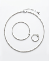 CONJUNTO DE COLLAR CON PULSERA Y ANILLO