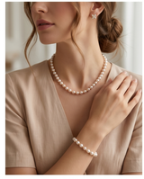 CONJUNTO DE COLLAR CON PULSERA Y ANILLO