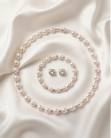 CONJUNTO DE COLLAR CON PULSERA Y ANILLO
