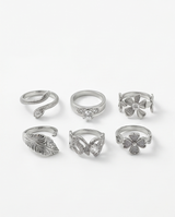 SET DE ANILLOS DE ACERO 009
