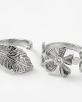 SET DE ANILLOS DE ACERO 009