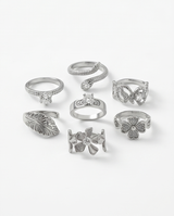 SET DE ANILLOS DE ACERO 009