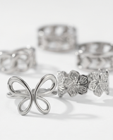 SET DE ANILLOS DE ACERO 010