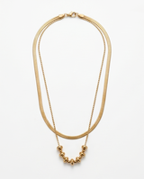 COLLAR DE ACERO QUIRURGICO DORADO 030