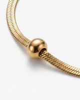 COLLAR DE ACERO QUIRURGICO DORADO 030