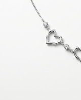 COLLAR DE ACERO QUIRURGICO CON DIJES CORAZON 035