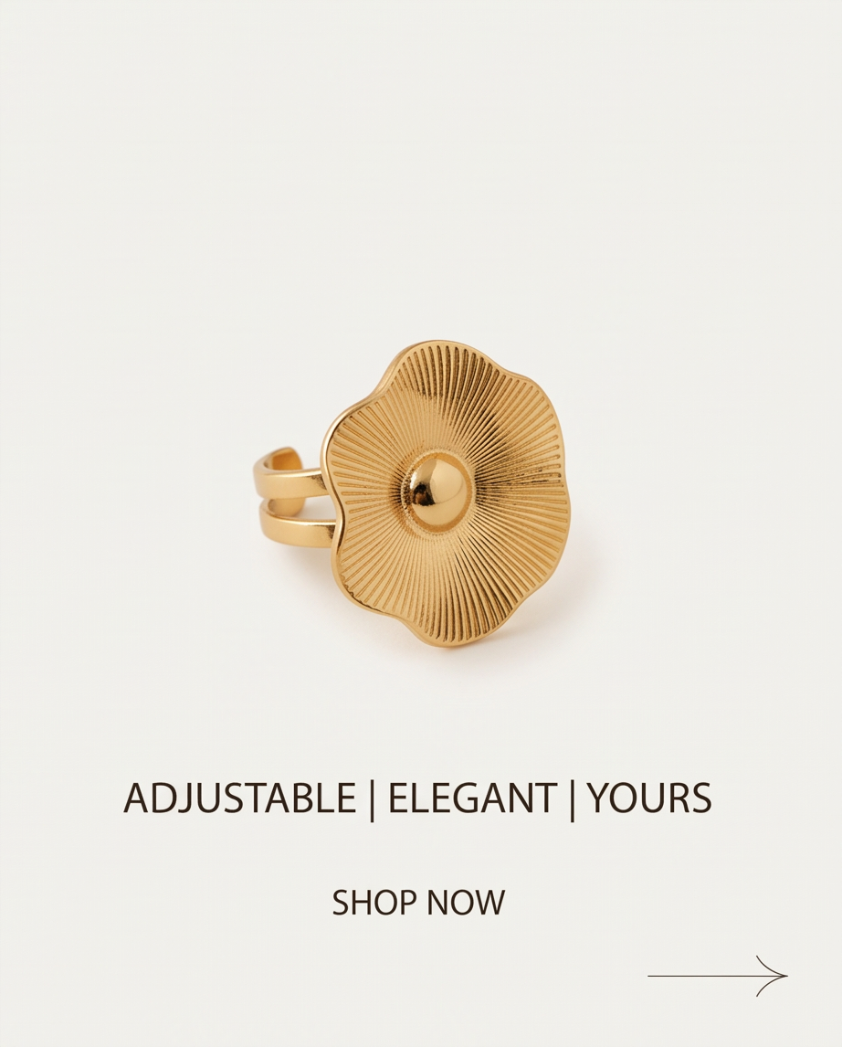 ANILLO DE ACERO DAMA PARA TODOS LOS TALLES