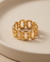 ANILLO DE ACERO MUJER PARA TODOS LOS TALLES
