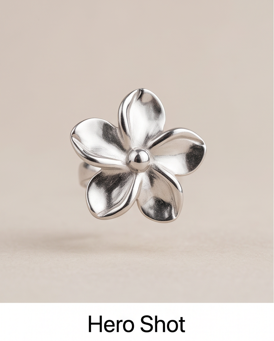 ANILLO DE ACERO DAMA PARA MULTIPLES TALLES