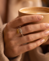 ANILLO DE DAMA ACERO PARA MÚLTIPLES TALLES