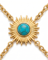 PULSERA CON ANILLOS Y PIEDRA 126
