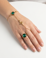 PULSERA CON ANILLOS Y PIEDRAS 127