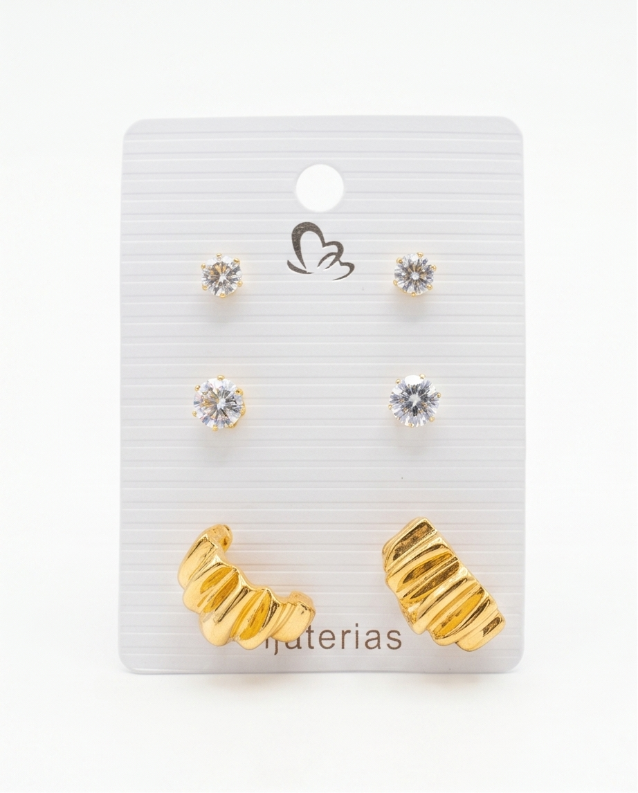 SET DE CARAVANAS DE DAMA 152