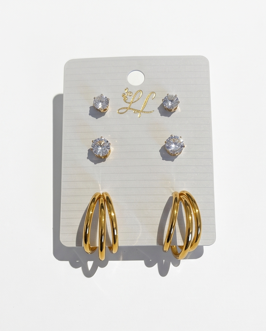 SET DE CARAVANAS DE DAMA 155