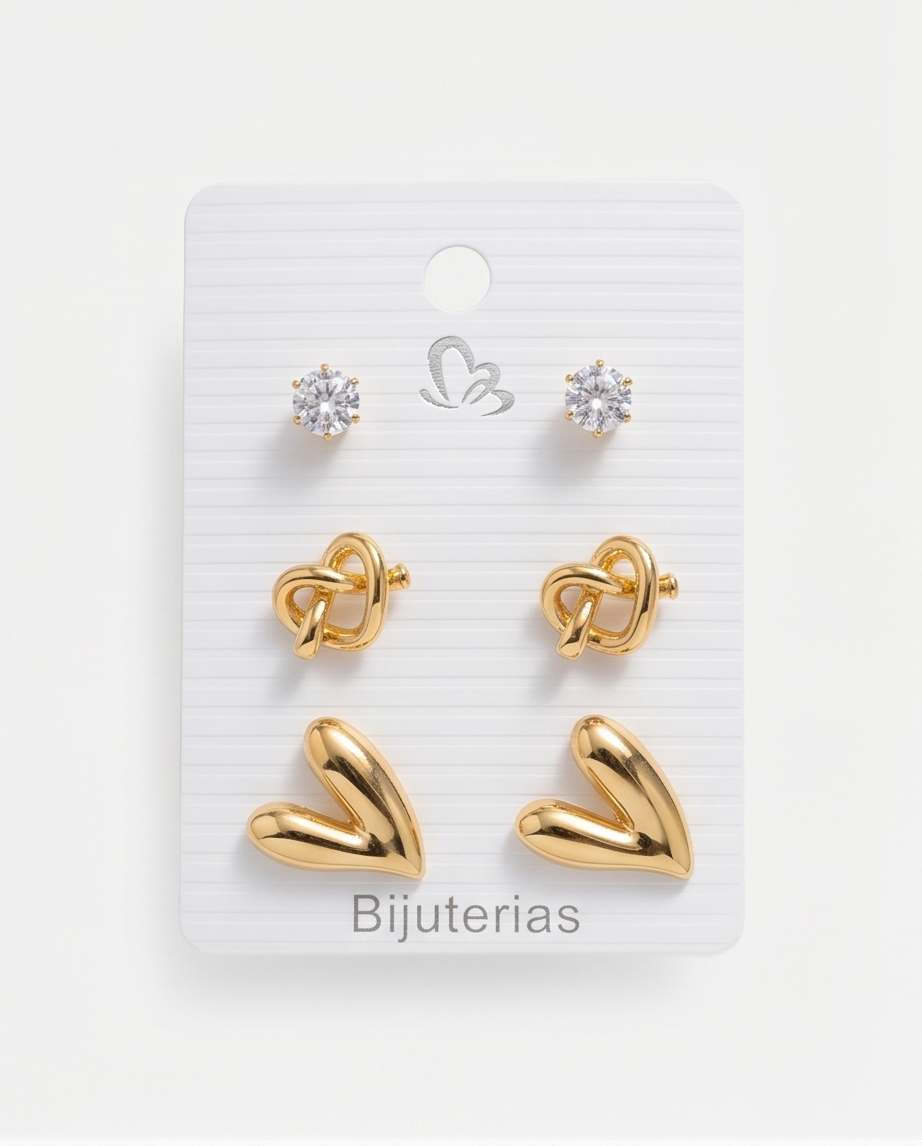 SET DE CARAVANAS DE DAMA 157