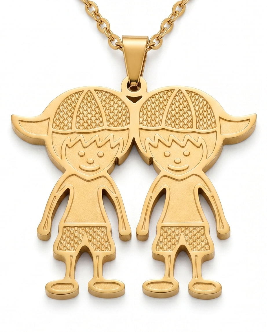 COLLAR CON DIJE DE ACERO NENITOS 2025-2026