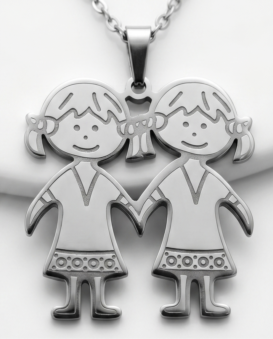 COLLAR CON DIJE DE ACERO NENITOS 2025-2026