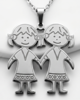 COLLAR CON DIJE DE ACERO NENITOS 2025-2026